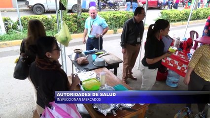 Autoridades de salud inspeccionan mercados
