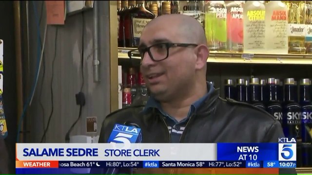 Video Shows Man Throwing Beer Cans at Liquor Store Clerk During Attempted Robbery