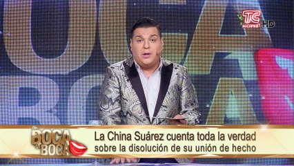 La China Suárez cuenta toda la verdad sobre la disolución de su unión de hecho