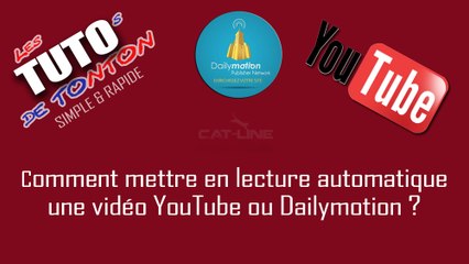 TUTO - Comment mettre une vidéo en lecture automatique ?