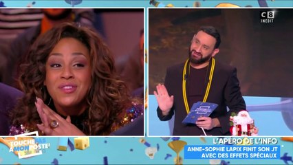 Ludivine Rétory contre les effets spéciaux du JT d'Anne-Sophie Lapix