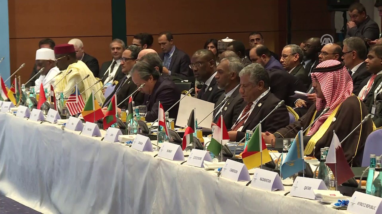 İslam İşbirliği Teşkilatı Olağanüstü Zirvesi - Dışişleri Bakanları Konseyi - İSTANBUL