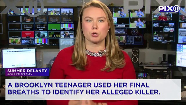 Officer Says Teen Used Final Breaths to Identify Alleged Killer