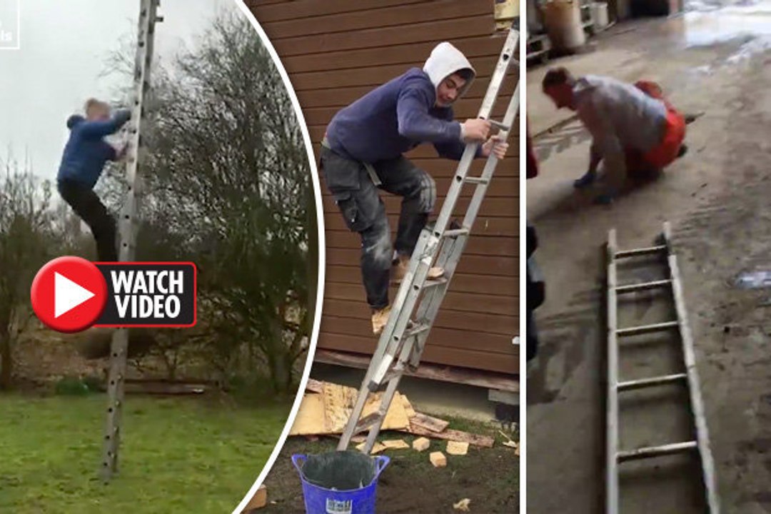 Ladder challenge- Viral trend taking internet by storm with UK workers
