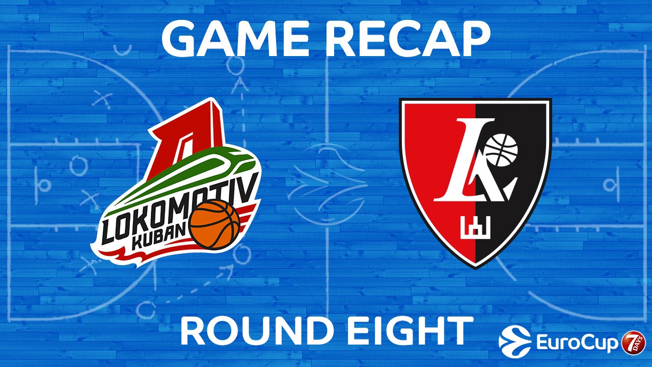 Highlights: Lokomotiv Kuban Kransodar - Lietuvos Rytas Vilnius