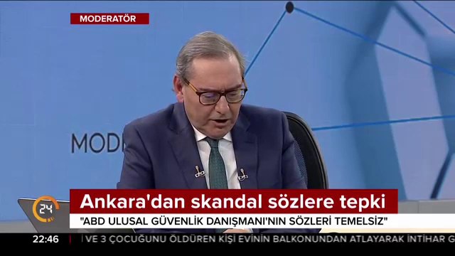 Ankara'dan skandal sözlerine tepki