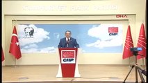 Bülent Tezcan Basın Açıklaması 13 Aralık 2017 / CHP MYK Toplantısı