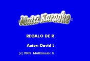 JAVIER SOLIS - REGALO DE REYES (KARAOKE)