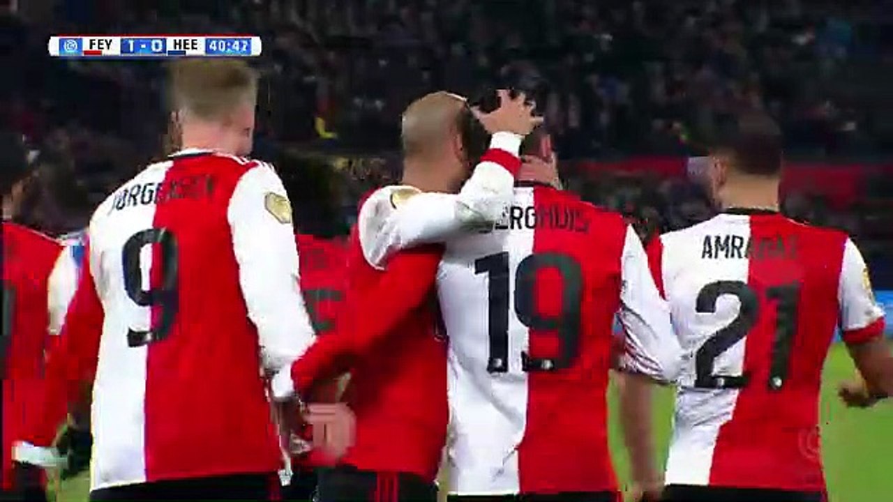 Steven Berghuis Goal HD - Feyenoord	1-0	Heerenveen 13.12.2017