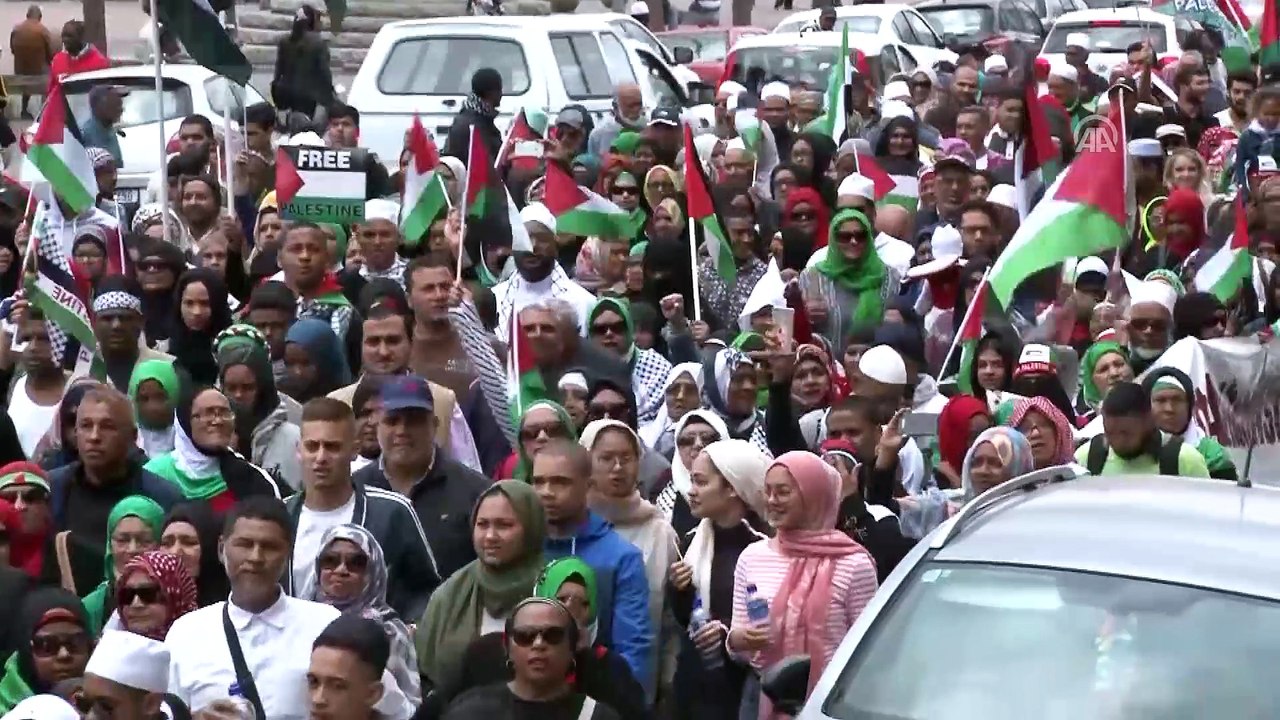 Güney Afrika’da ABD Başkanı Trump'ın Kudüs kararı protesto edildi - CAPE TOWN