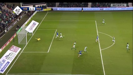 Скачать видео: 1-1 Josh Windass Goal Scotland  Premiership - 13.12.2017 Hibernian FC 1-1 Rangers FC