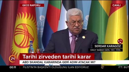 Kudüs için tarihi karar