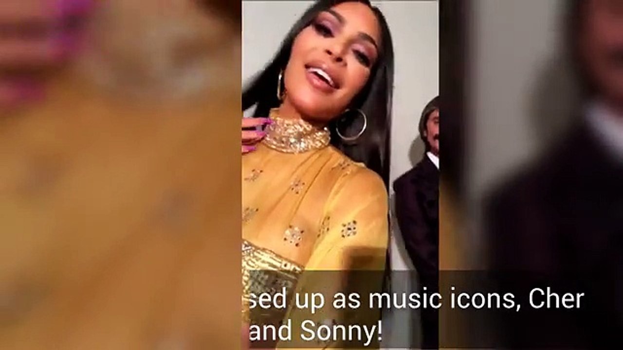 Kim Kardashian Slays As Cher, Madonna and Other Icons _ Celebrity Halloween Costumes _ Celeb Tribe