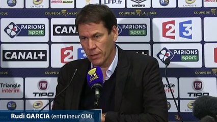 Garcia : "On est éliminé d'un match qu'on a gagné"
