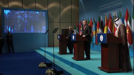 Cumhurbaşkanı Erdoğan: 'Artık bizim nazarımızda Filistin Devleti'nin başkenti Kudüs'tür ve öyle kalacaktır' - İSTANBUL