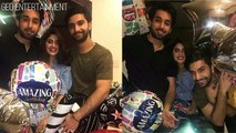 Sajal Aly and Bilal Abbas Celebrating Ahad Raza Mir Birthday