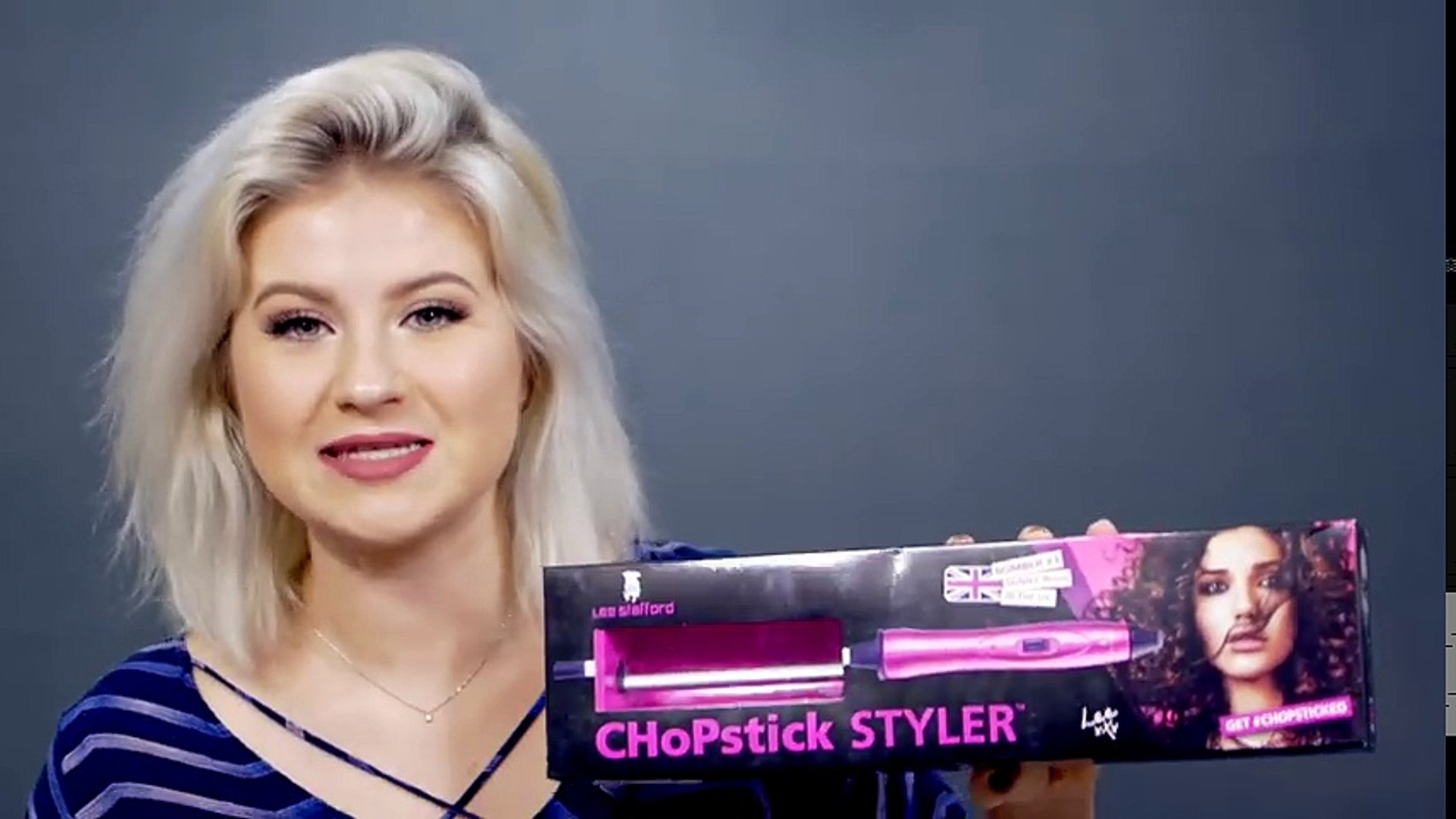 Creative Hairstyles : Chopstick Curls?! Tutorial | Milabu - Dailymotion  Video