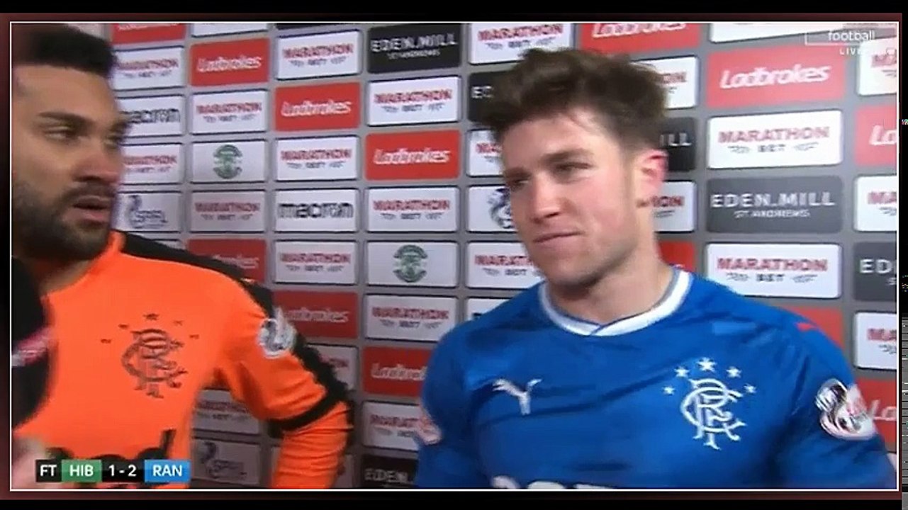 Hibs vs Rangers Fulltime December 13th 2017