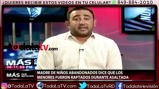 Madre de niños abandonados dice que los menores fueron raptados-Más Que Noticias-Video