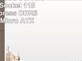 ASUS H110MPLUS D3 Motherboard Sockel 1151 H110 Express DDR3 SATA 600 Micro ATX