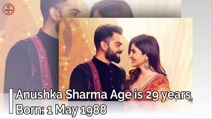 Virat Kohli and Anushka Sharma AGE GAP - You Will Shocked!