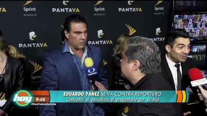 ¡Irónico! María Baptista: Lo que decía Eduardo Yañez sobre la prensa antes de abofetear a un reportero