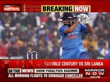 Rohit Sharma scores his third double century during second ODI against Sri Lanka