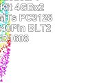 Ballistix Tactical Tracer 8GB Kit 4GBx2 DDR3 1600 MTs PC312800 UDIMM 240Pin