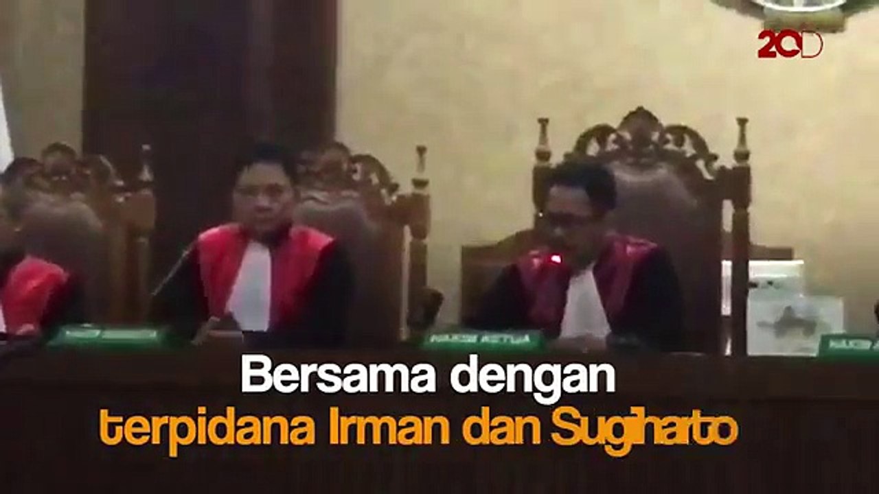 Keberatan dengan Dakwaan, Novanto Ajukan Eksepsi