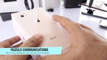 iPhone 8 Gold Unboxing & Hands On Overview (Indian Unit)-dTxCk79XGqo