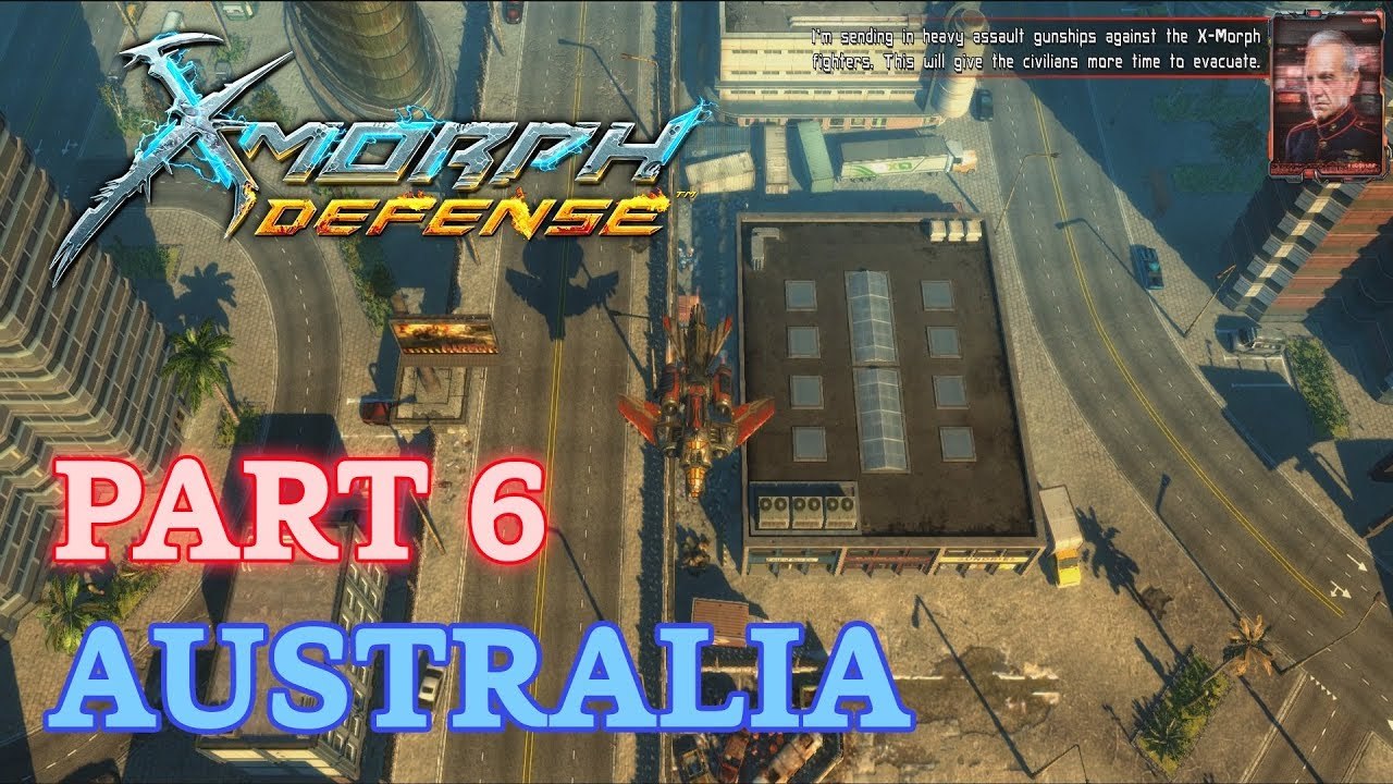 X-Morph: Defense Walkthrough - New Game - Part 6: Australia (No Commentary)