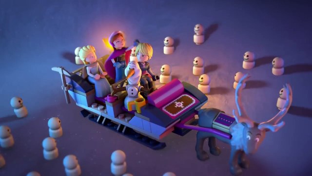 LEGO Disney Frozen Northern Lights (Part 3_4) - The Great Glacier _ Disney-6-hOQF4BvvY