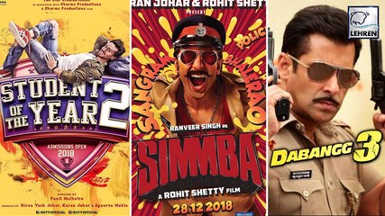 Most Awaited Sequels In 2018 | Race 3, Dabangg 3, Baghi 2