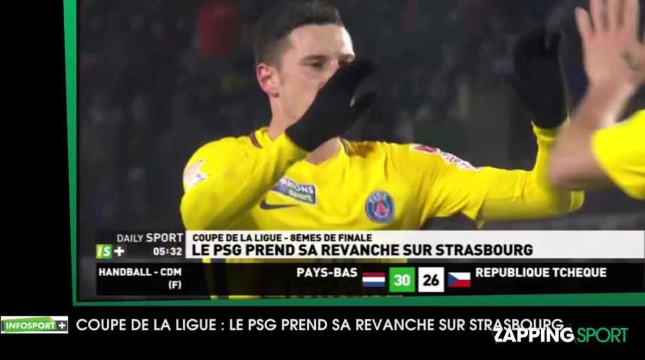 Zap sport du 14 décembre - Coupe de la Ligue : Le PSG se venge de Strasbourg