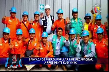 Fuerza Popular le pide a PPK reflexionar por el bien del país