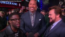 Jack Black Gets Health Tips From The Rock