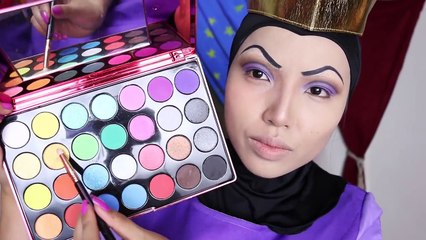 Snow White 'Evil Queen' Makeup Tutorial !!!-Nj6D6Pypz8w