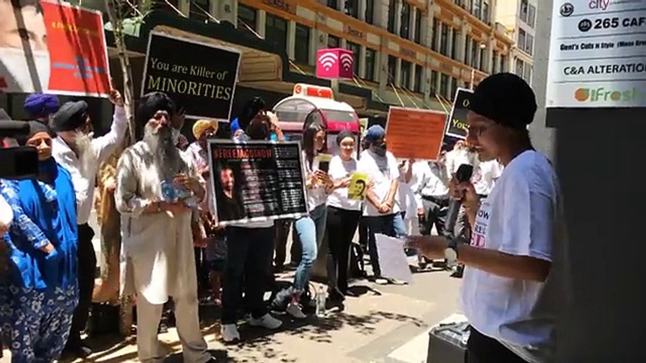 #FREEJAGGINOW Sydney Protest 1