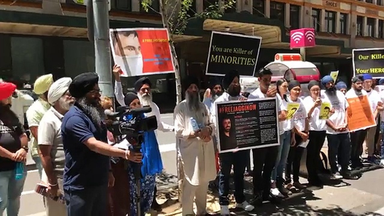 #FreeJaggiNow Sydney Protest 3