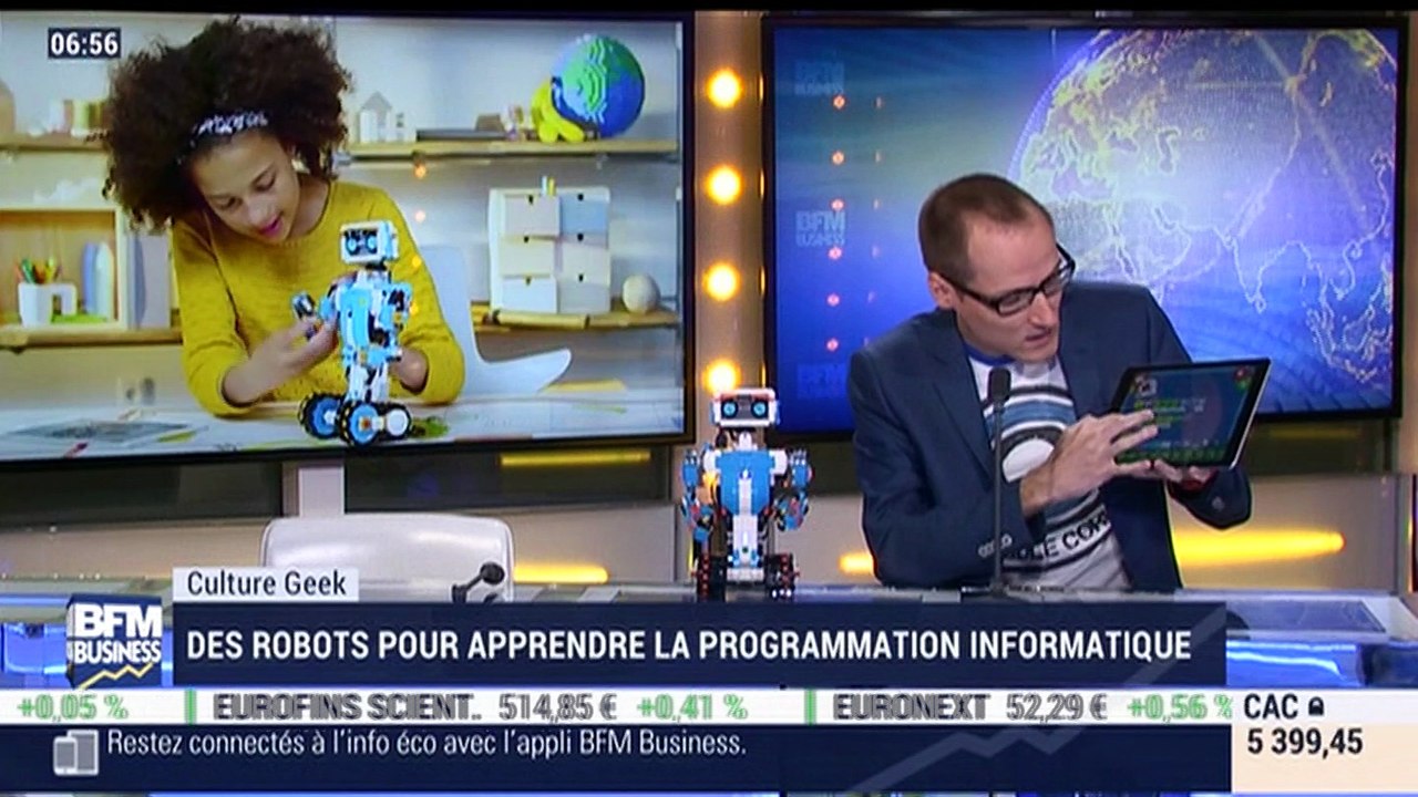 Anthony Morel: Des robots pour apprendre la programmation informatique - 14/12