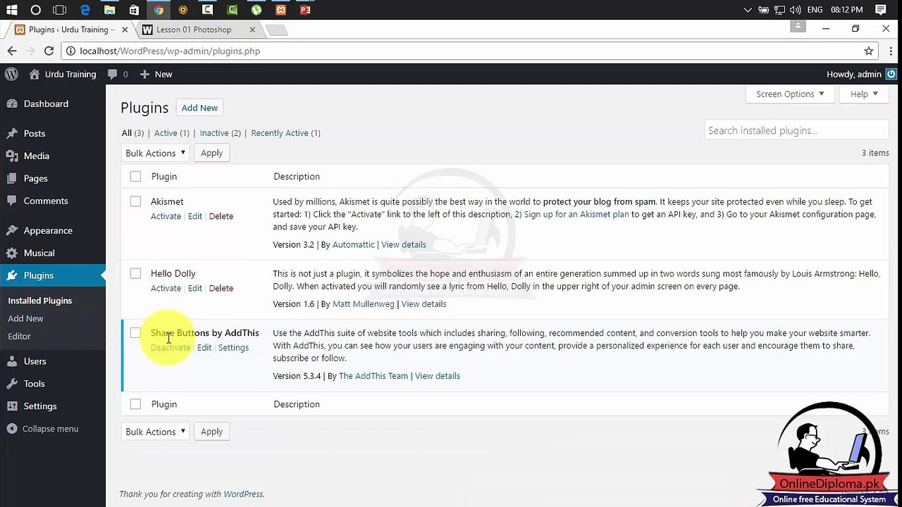 Wordpress Lesson 39