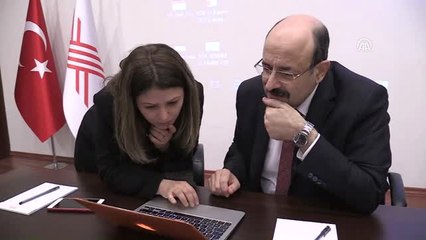 YÖK Başkanı Saraç, Anadolu Ajansının Düzenlediği "Yılın Fotoğrafları" Oylamasına Katıldı