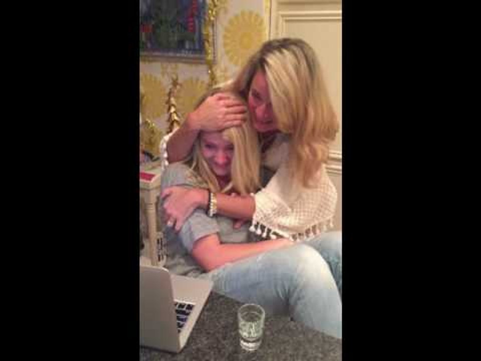 Mom's Delighted Reaction to Daughter's Acceptance to NYU Film School