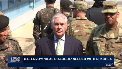 i24NEWS DESK | U.S. Envoy : real dialogue' needed with N. Korea | Friday, December 15th 2017