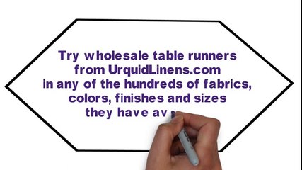wholesale table runners