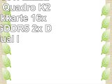 Fujitsu S26361F2222L201 NVIDIA Quadro K2000D Grafikkarte 16x PCIe 2GB GDDR5 2x DVII