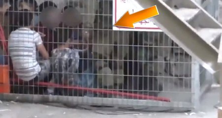 İsrail'in Gözaltına Aldığı Çocukların Tutulduğu Kamp Görüntülendi