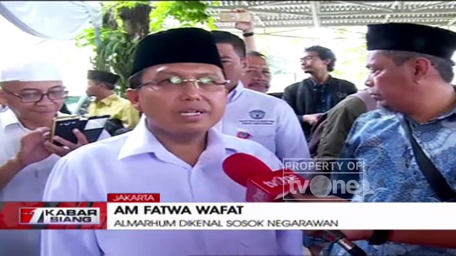 Liputan tvOne Dari Rumah Duka AM Fatwa