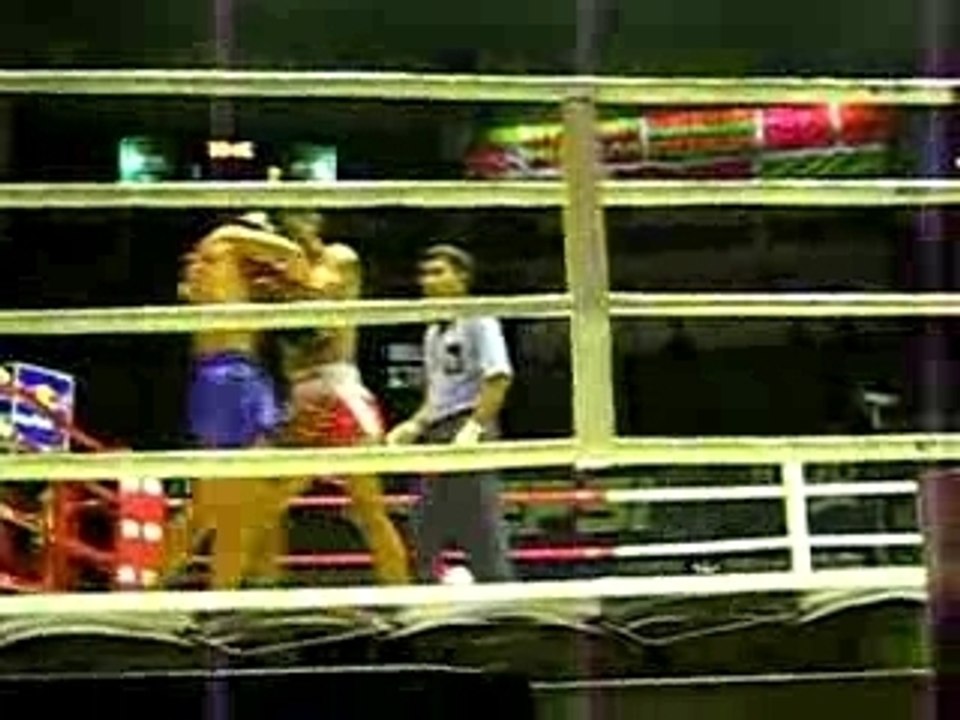 Boxe Thai à Bangkok...