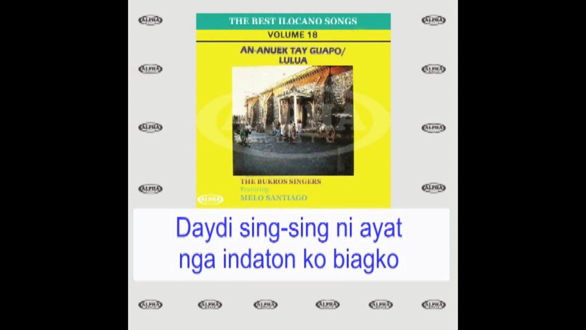 Bukros Singers - Sing Sing Ni Ayat (Lyrics Video)